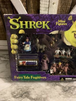 2001 McFarlane Shrek Mini Figures Fairy Tail Fugitives 2