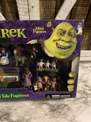 2001 McFarlane Shrek Mini Figures Fairy Tail Fugitives 3