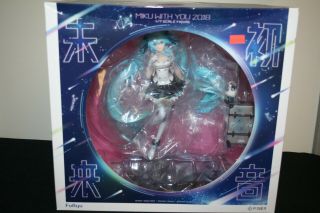 F:nex Furyu Miku Hatsune With You 2018 Figure 1/7 Scale Authentic
