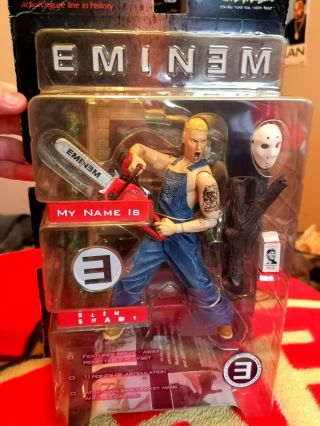 Eminem My Name Is Slim Shady Action Figure Art Asylum 2001 Doll
