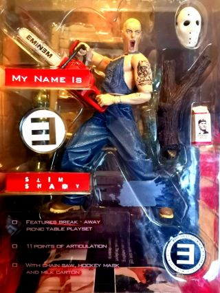 Eminem My Name is SLIM SHADY action figure Art Asylum 2001 Doll 2