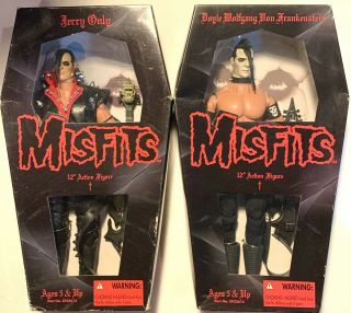 Misfits Jerry Only & Doyle Wolfgang Von Frankenstein 12 " Figures 1999