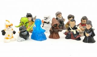 Star Wars Micro Force Series 3 Complete Set Of 12 Mini Figures Luke Leia Jawa