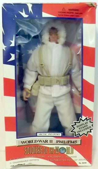 1997 Soldiers Of The World War Ii 2 Arctic Infantry Trooper Mib
