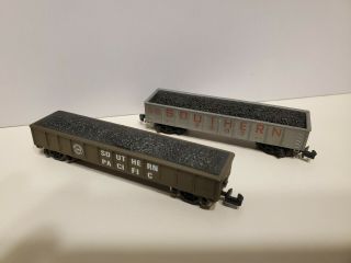 2 N Scale Covered Gondola,  West Germany Arnold Rapido & 422 High Speed - Southern 2