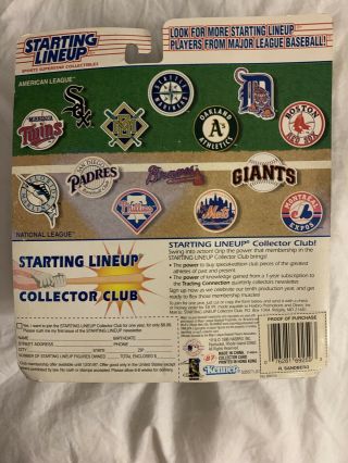 STARTING LINEUP 1997 Ryne Sandberg Chicago Cubs MLB Rare Figure 2