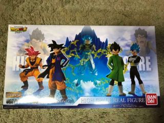 Hg Movie Dragon Ball Goku Vegeta Fusion Set Of 8 Figures Effect Bandai