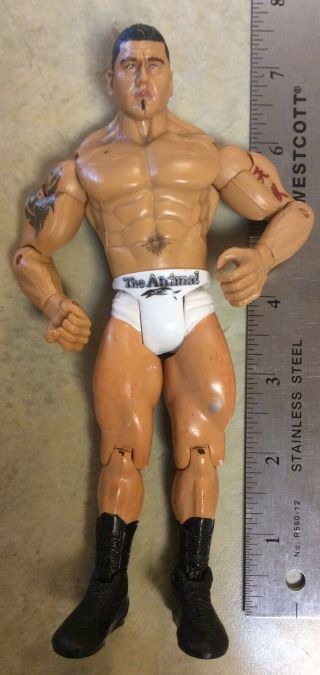 Vintage 2004 Dave Animal Batista Evolution Action Figure - Wwe Wcw - Jakks