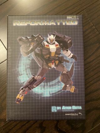 Transformers Mastermind Creations Mmc R31 Ater Beta Reformatted Idw Deadlock