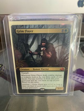 Grim Flayer Extended Art Alter Mtg Magic The Gathering