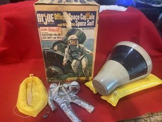 Gi Joe Sears Special Space Capsule Set W Raft Very Set Comes With Rare Box