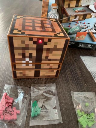Minecraft Crafting Table Building Toy | Mattel CJM12 - Open Box 3