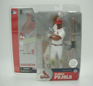Mlb St Louis Cardinals Albert Pujols Action Figure By Mcfarlane Toys 2004