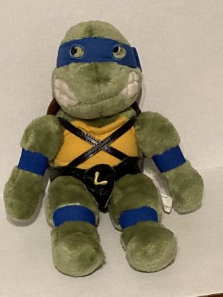 Vintage 1989 Tmnt Teenage Mutant Ninja Turtles Leonardo 15 " Stuffed Plush Toy