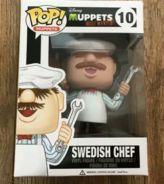 The Muppets Most Wanted Swedish Chef Funko Pop Vinyl Figure