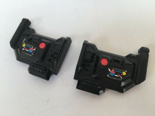 Transformers G1 Parts 1985 Defensor Chest Shield Set