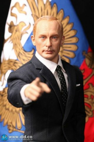 Did 1/6 Vladimir Putin - President Of Russia Head Figure Clothes Model 12 " Figure