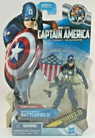 Battlefield Captain America The First Avenger 03 Comic Series