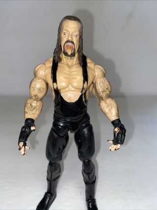 2005 The Undertaker Wwe Jakks Deluxe Aggression Wrestling Figure Wwf Deadman