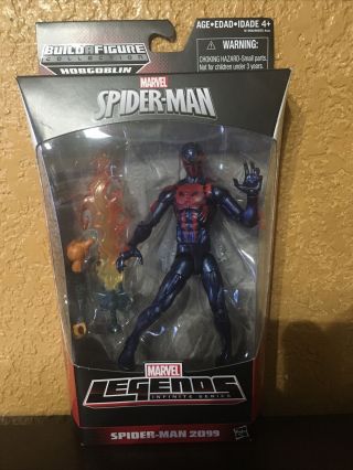 Rare Marvel Legends Infinite Spider - Man 2099 6 " Action Figure Hobgoblin Baf