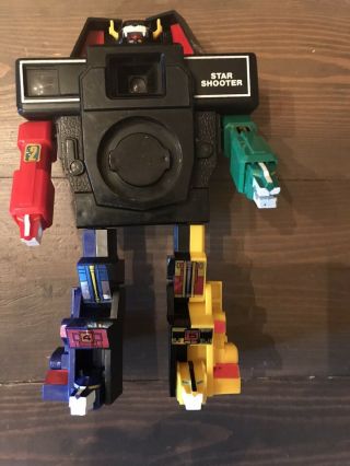 Vintage 1985 Voltron Star Shooter Lion Force Transformer Camera 110mm