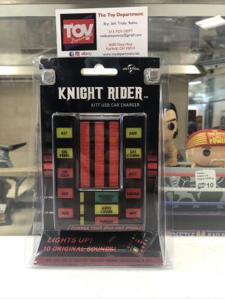 Think Geek Universal Knight Rider Kitt Usb Car Charger 2014 Phone Tablet