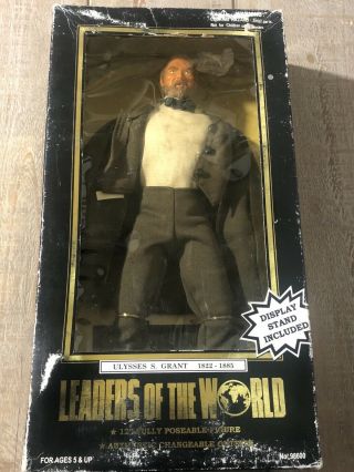 Leaders Of The World 12” Fully Poseable Figure Ulysses S.  Grant 1822 - 1885