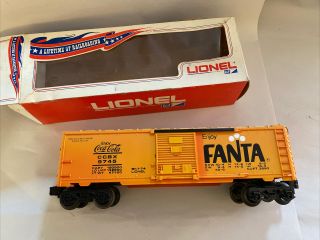 Lionel Ccbx 9745 Fanta Boxcar O Scale Wrong Box