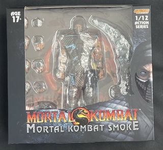 Nycc 2018 Exclusive Storm Collectibles Mortal Kombat Smoke 1/12 Misb