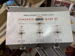 Dynapack Mark Vi Dc Power Supply For Model Railroads