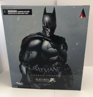 Batman: Arkham Origins 10 " Batman Figure Play Arts Kai 100 Authentic