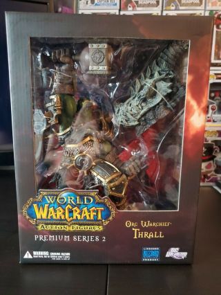 World Of Warcraft Action Figure Premium Series 2 Orc Warchief Thrall Blizzard