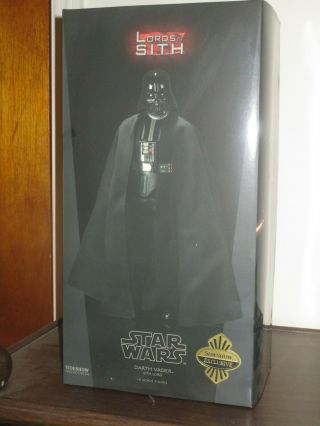 Sideshow Exclusive Star Wars Darth Vader Sith Lord Episode Iv 1:6 Scale