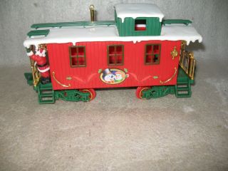 Bright 1986 North Pole Christmas Express Train Caboose Car Only G Guage