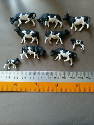 Merten Ho Oo Scale Dairy Farm Small Herd Of Holstein Cows