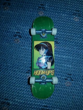 Hook - Ups Dream Girl Tech Deck Skateboard Finger Board Wooden Series Rare