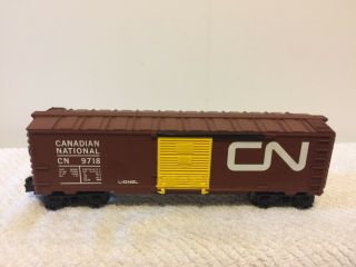 Lionel Canadian National 9718 Boxcar (o Scale)