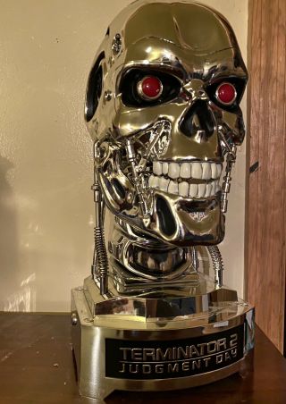 T2 Terminator 2 Judgment Day Limited Edition T - 800 Endoskull Bust 14 "