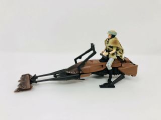 Star Wars Speeder Bike Power Of The Force 1995 Kenner With A Figure