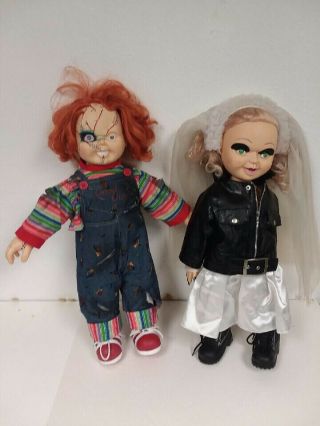 Chucky Doll And Tiffany Bride Of Chucky - With T - Shirt
