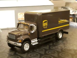 Ho Scale Walthers Ups United Parcel Service Delivery International Box Van Truck