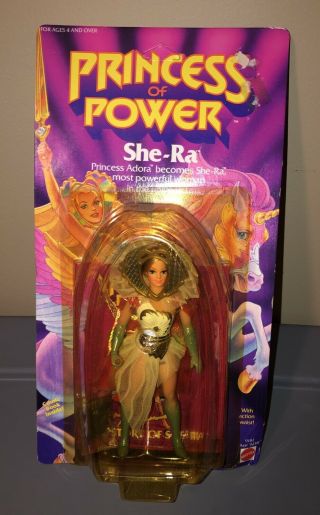Vintage She - Ra Princess Of Power Adora Motu Mattel 1984