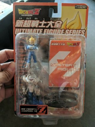 Dragon Ball Z Ultimate Figure Series Ss Vegeta Android 16 W/ Mystery Figure