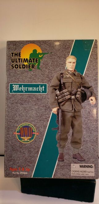 1999 The Ultimate Soldier Wehrmacht German 1/6 Ww Ii Action Figure