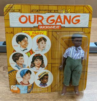 Mego Our Gang Buckwheat 6 " Action Figure - - Little Rascals - Unpunched