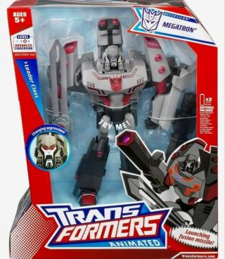 Transformers Animated Megatron Leader Class 10 " Factory 2008