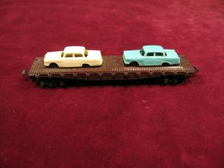 Vintage Rare N Gauge Scale Auto Car Transport Train Lima Italy Vgd