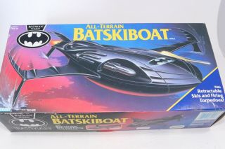 Batman Returns All - Terrain Batskiboat Kenner 1992 In Opened Box Never Remove