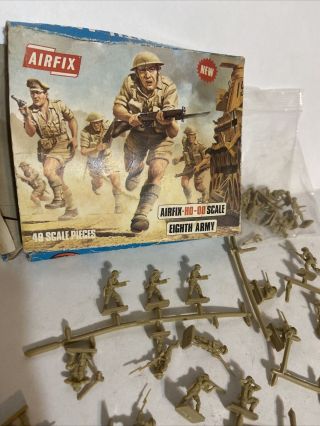 Airfix / Eighth Army /48 Soldiers Ho - Oo Scale