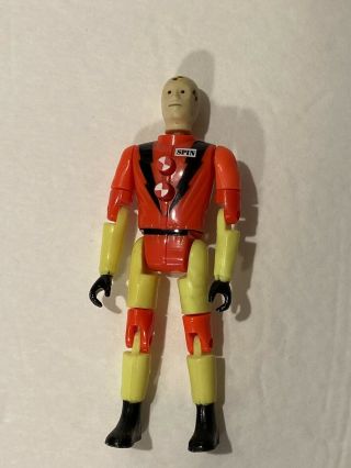 PRO - TEK SPIN Dummy Figure w/ Weapon: Vintage Incredible Crash Dummies by TYCO 3